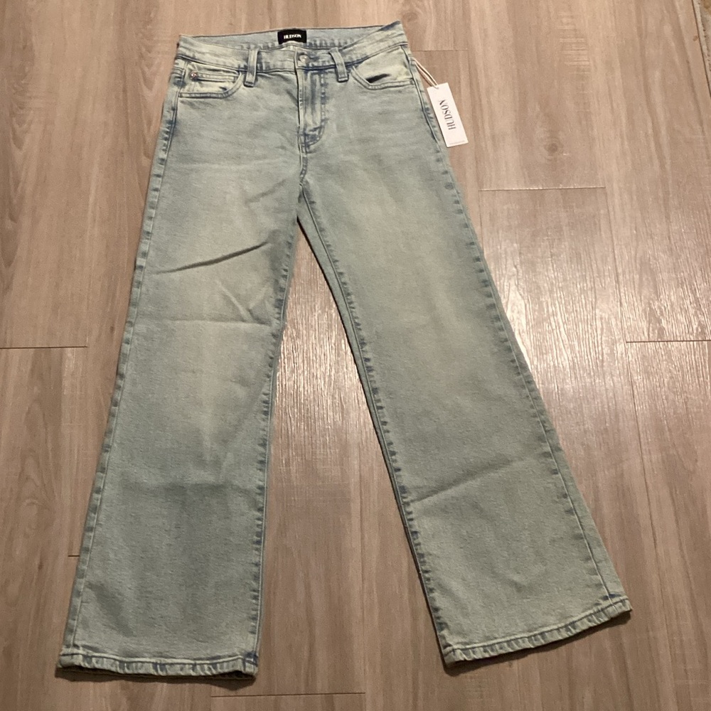 Hudson Jeans Light Wash Flare Denim